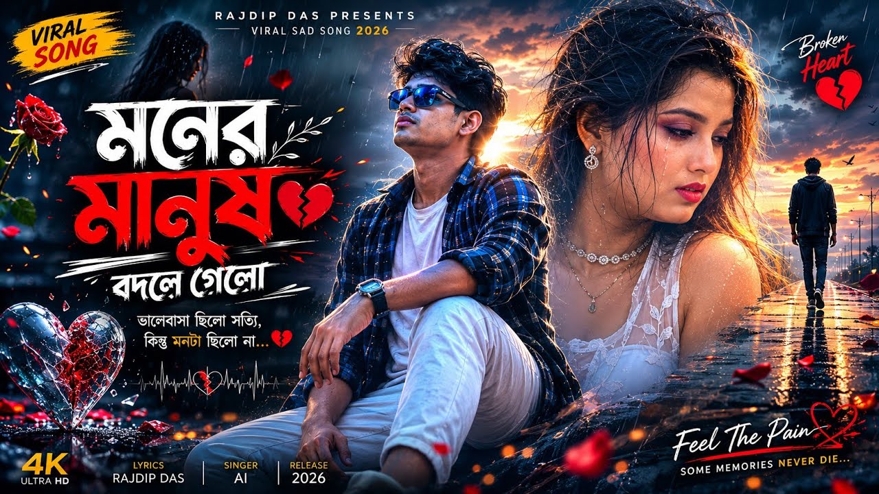 Moner manush ( মনের মানুষ) #newsong #love #sad #bongmedia #ujjal 