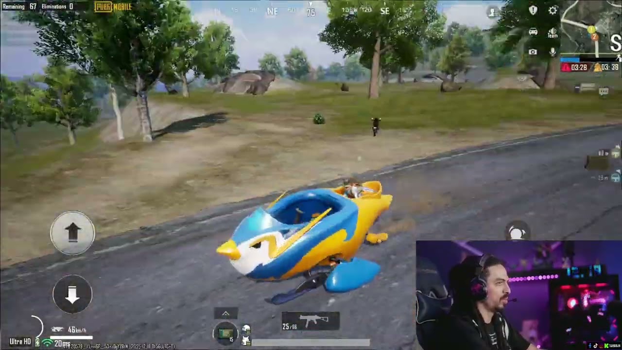 تربون بيلعب مع اسكواد عشوائي PUBGM