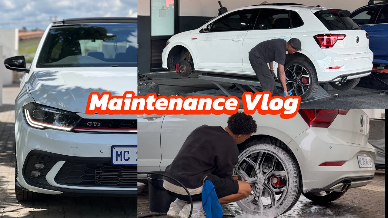 Polo GTI Maintenance Vlog | New Mods | Full Car Detailing 🧼 | Rock Chip Fix & Wheel Alignment
