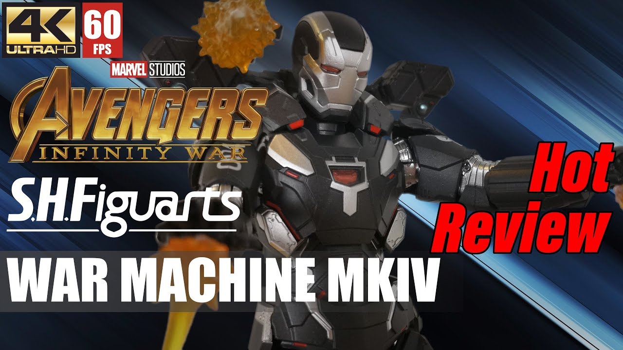 SHF War Machine MK4 from Avengers Infinity War #warmachine #shf #review #MKIV