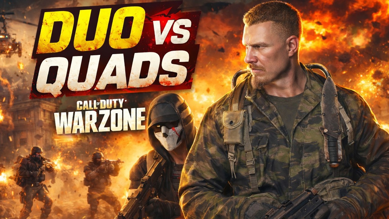 Relaxed Duos vs Quads turned into an INSANE CLUTCH! 🔥