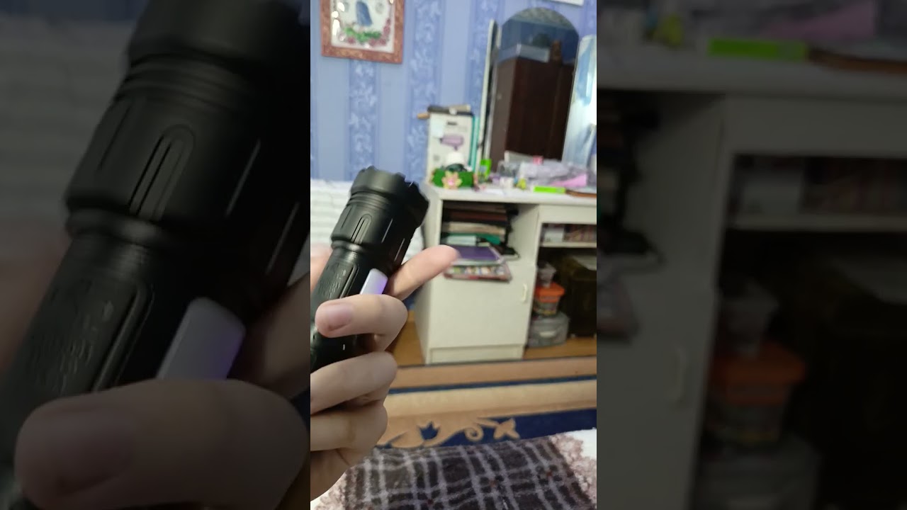 распаковка фонарика с вб