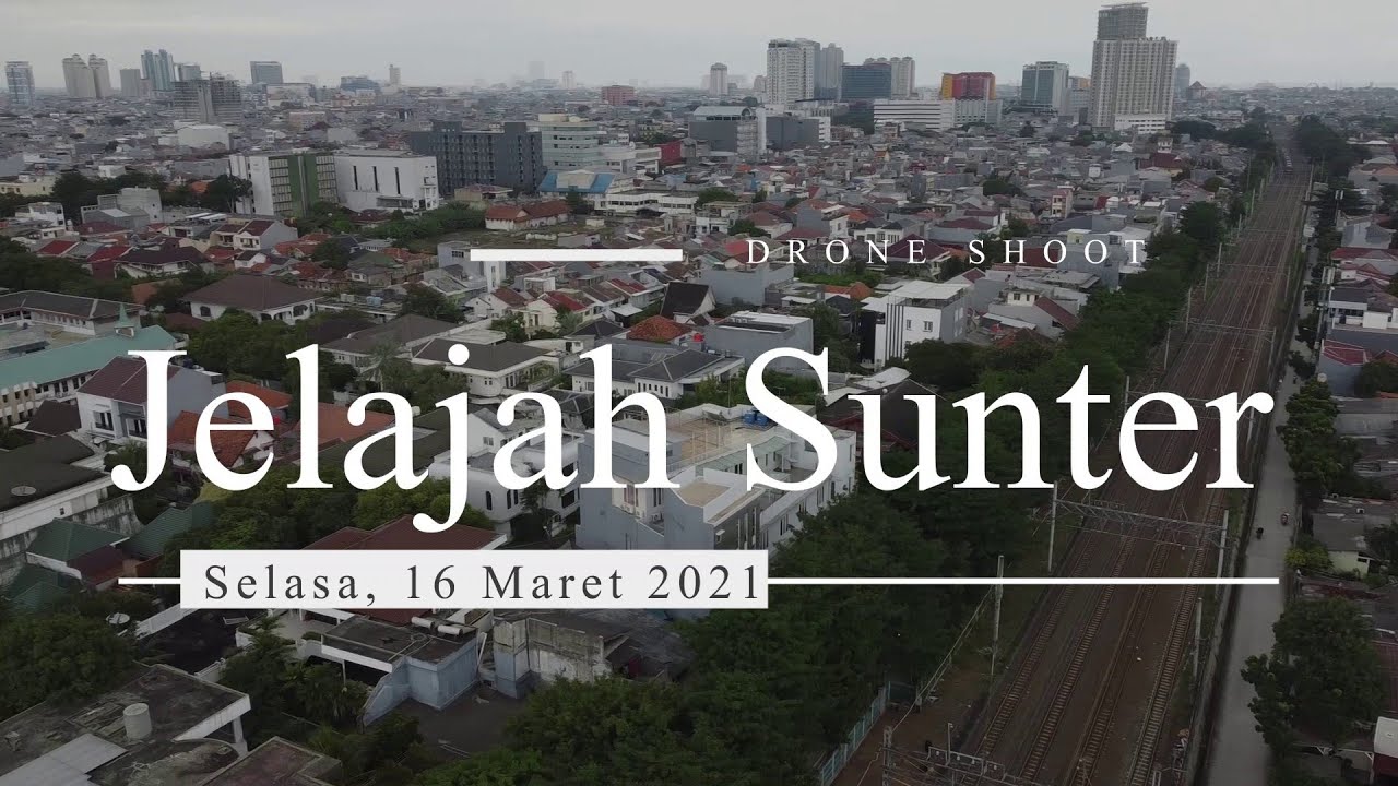 Jelajah Sunter dari Udara