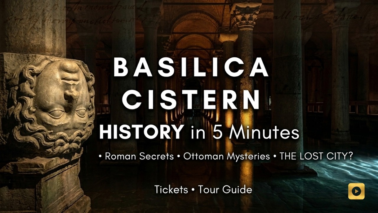 Short History of Basilica Cistern in 5 Minutes