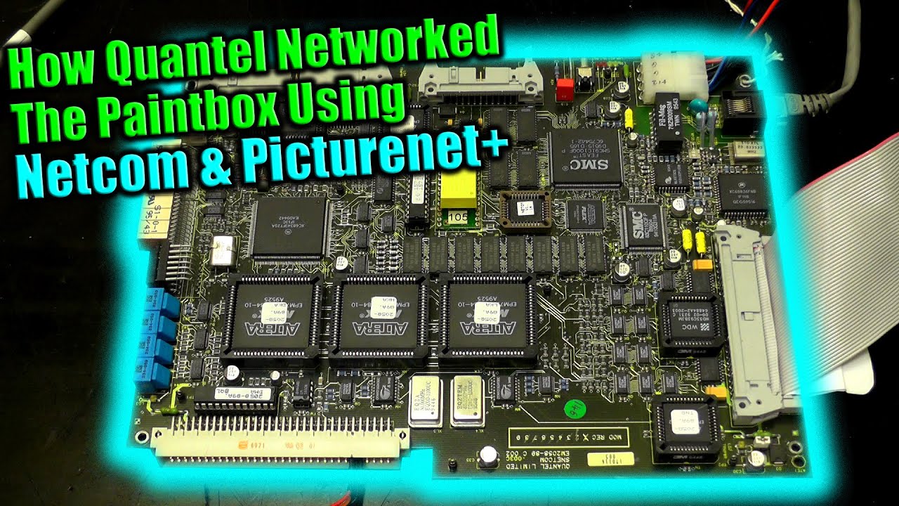 DL246 Quantel Picturenet+, Netcom & Snetcom.