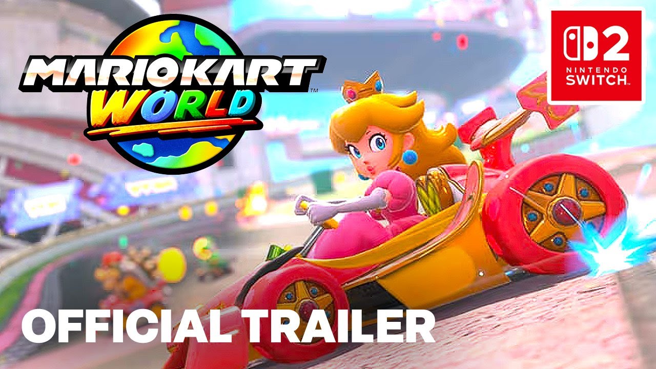 Mario Kart World - Full Gameplay Overview Nintendo Direct Presentation | Switch 2