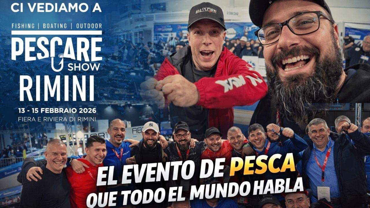 PESCARE SHOW el EVENTO de PESCA de ITALIA que TODO el MUNDO HABLA vlog 1