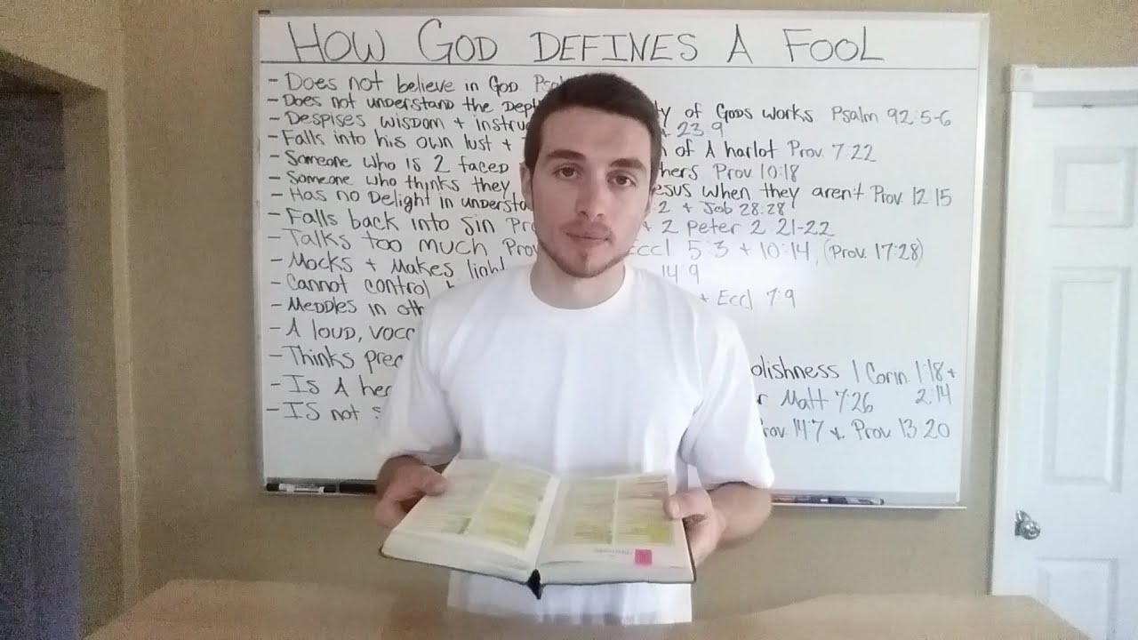 How God Defines A Fool