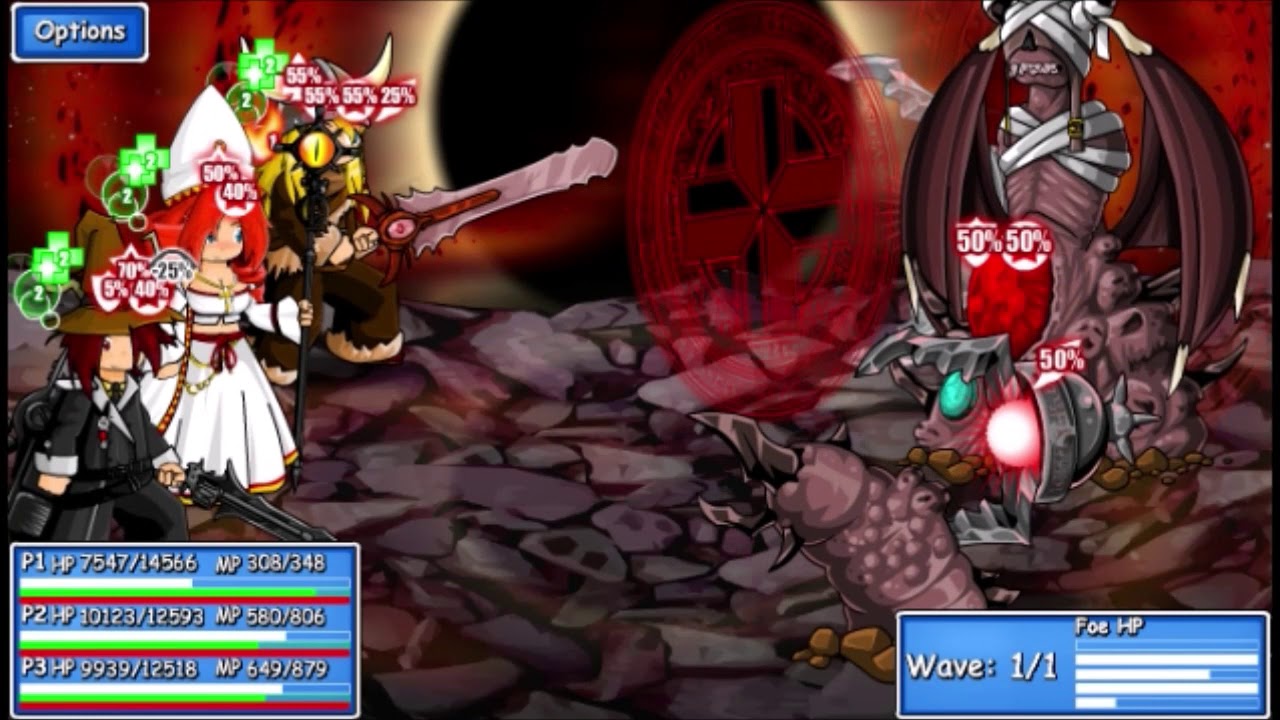 Soul Zerker vs  Akron - Epic Battle Fantasy 3
