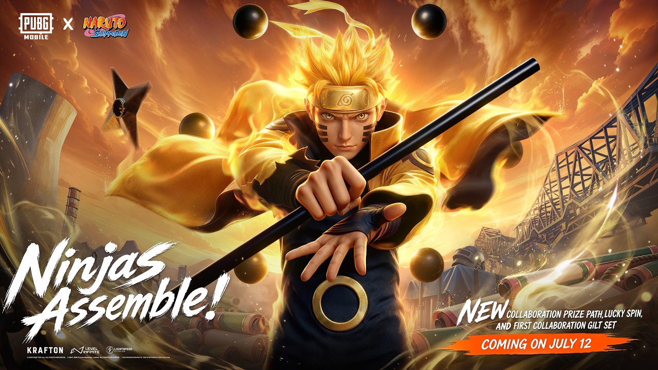 PUBG MOBILE x NARUTO | More events arriving July 12