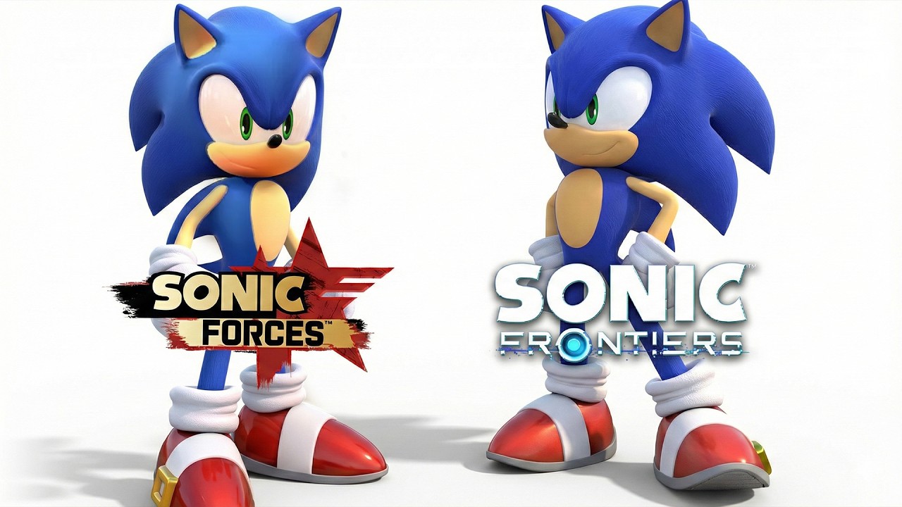 Sonic Forces Vs. Frontiers Animations...