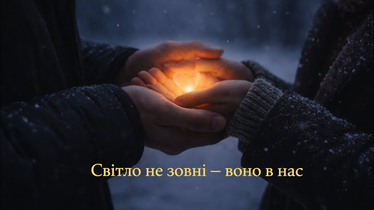 Світло не зовні — воно в нас | Пісня про любов і Україну