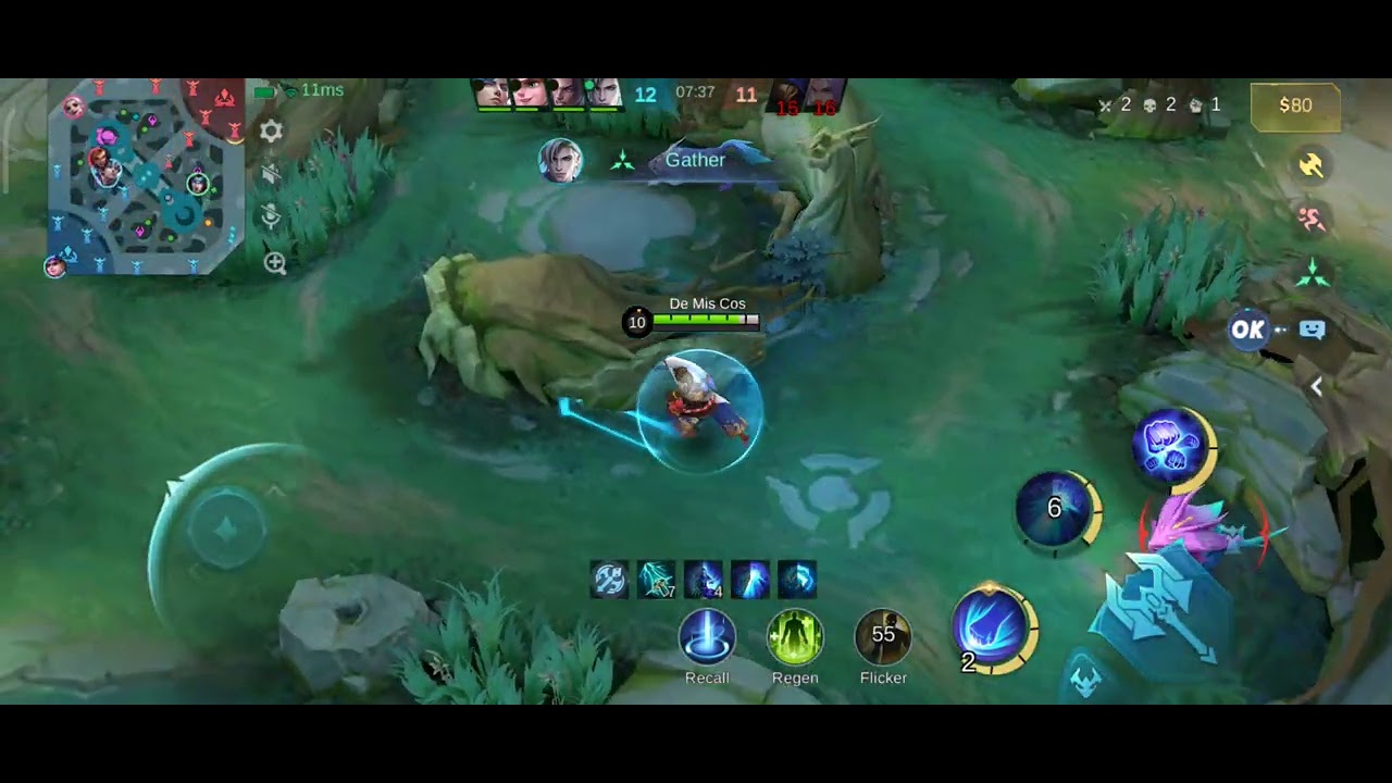 Gameplay Badang MVP Hard Carry Exp Lane #like #subscribe #mlbb #mobilelegendsbangbang #gaming #game