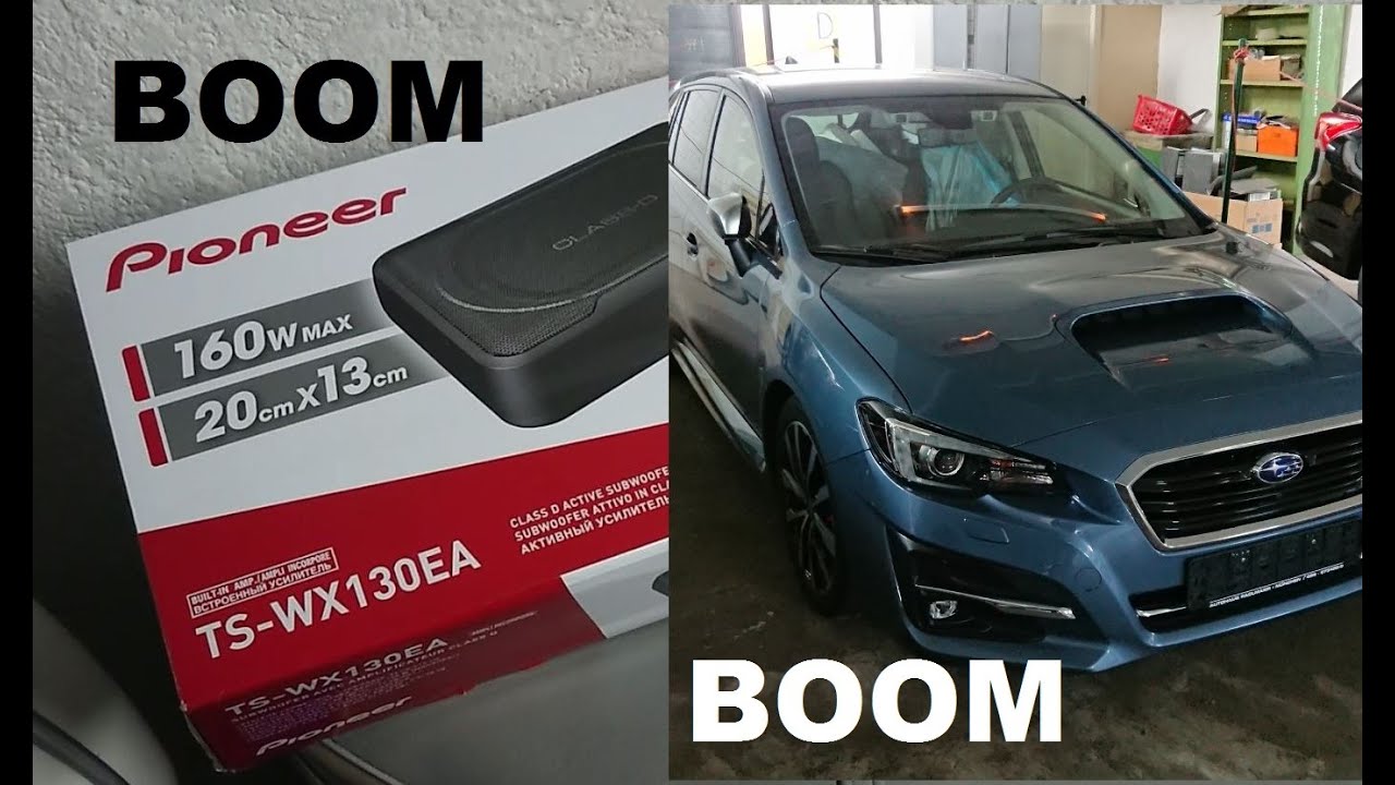 LEVORG Subwoofer Pioneer Underseat
