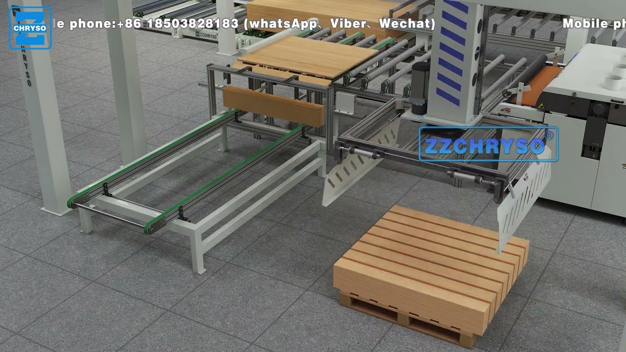 Multiple Blades Rip Saw Machine For Heavy Duty Wood Board Panel Planks Processing Lines Woodworking