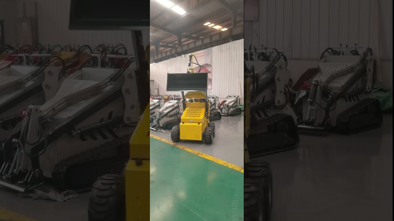 Compact power, unstoppable performance—our skid steer gets the job done anywhere.#skidsteer
