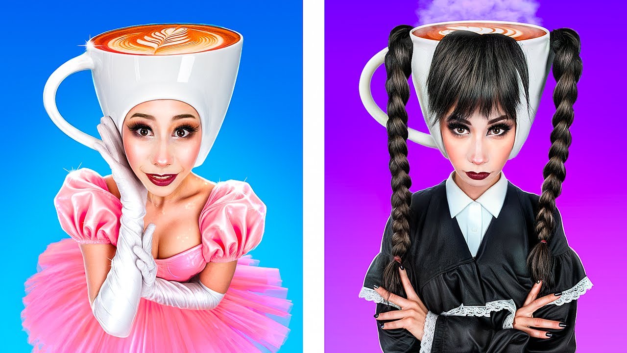 Mi történt a Ballerina Cappuccinával?! Olasz Brainrot kontra Wednesday Addams!!!
