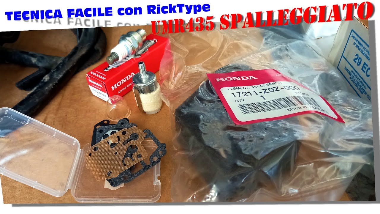Decespugliatore spalleggiato UMR435 GX35 Honda con troppo olio nel motore
