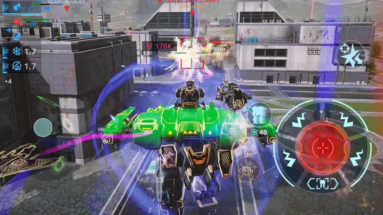 UE Leo is fine, its weapons are kinda bad | War Robots gameplay