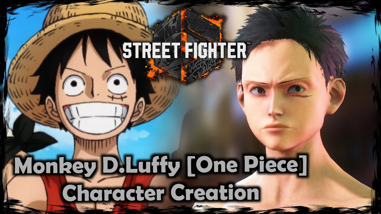 STREET FIGHTER 6 || Monkey D.Luffy [One Piece] - Male Character Creation
