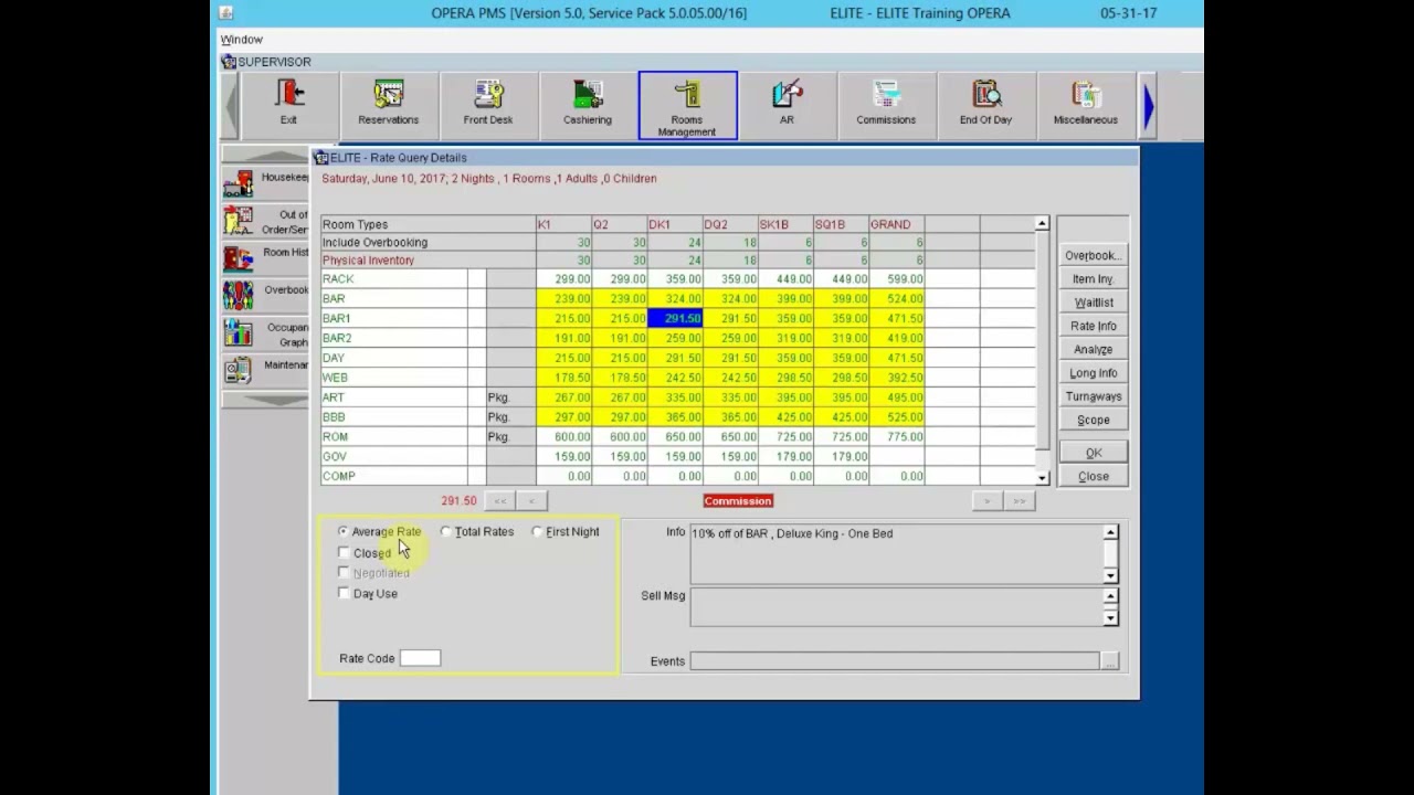 Oracle Hospitality eLearning - Hotels ( Reservations I )شرح برنامج اوبرا للفنادق ( كيفيه عمل حجز 1)