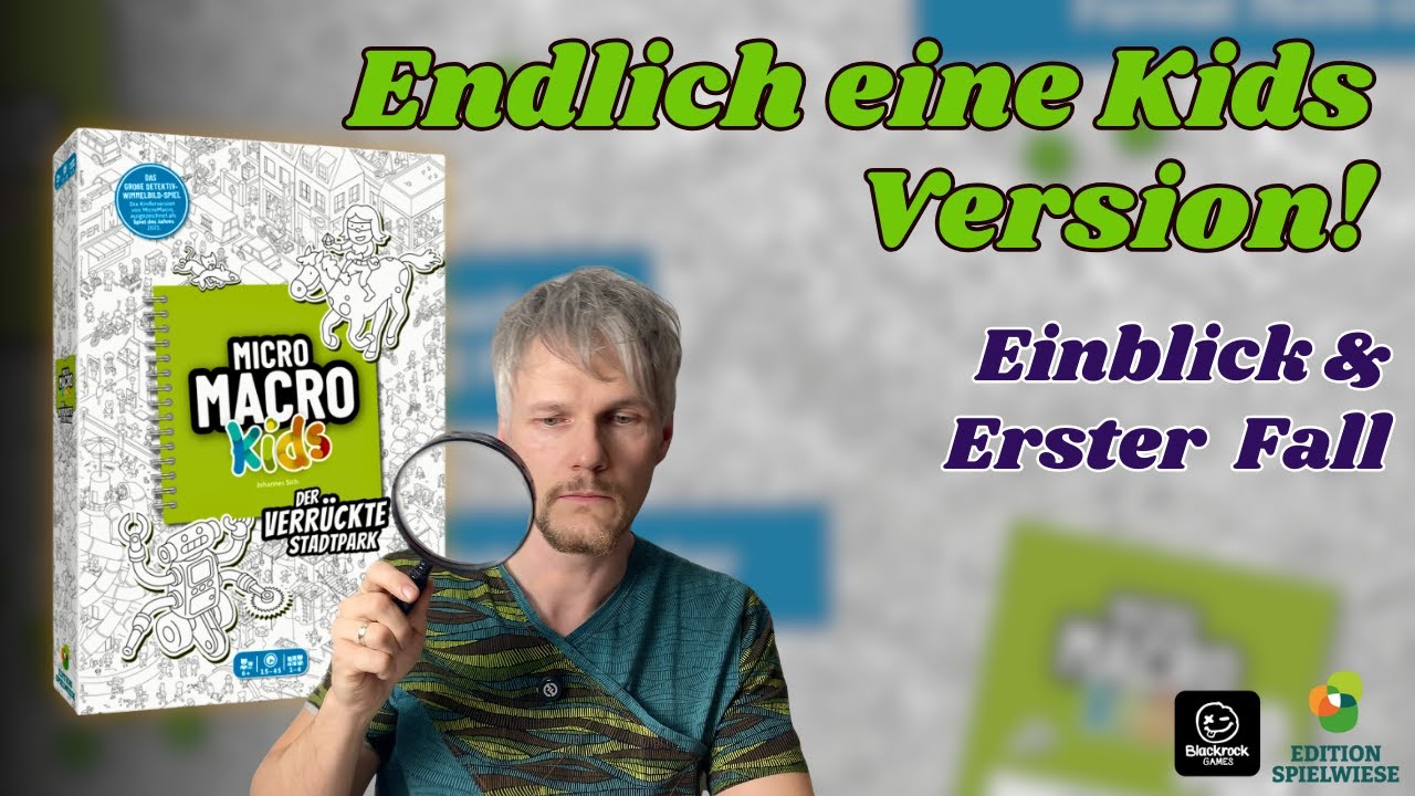 🔎 Detektivfälle ab der ersten Klasse - Endlich  MicroMacro Kids 🕵️‍♀️ - Der Verrückte Stadtpark