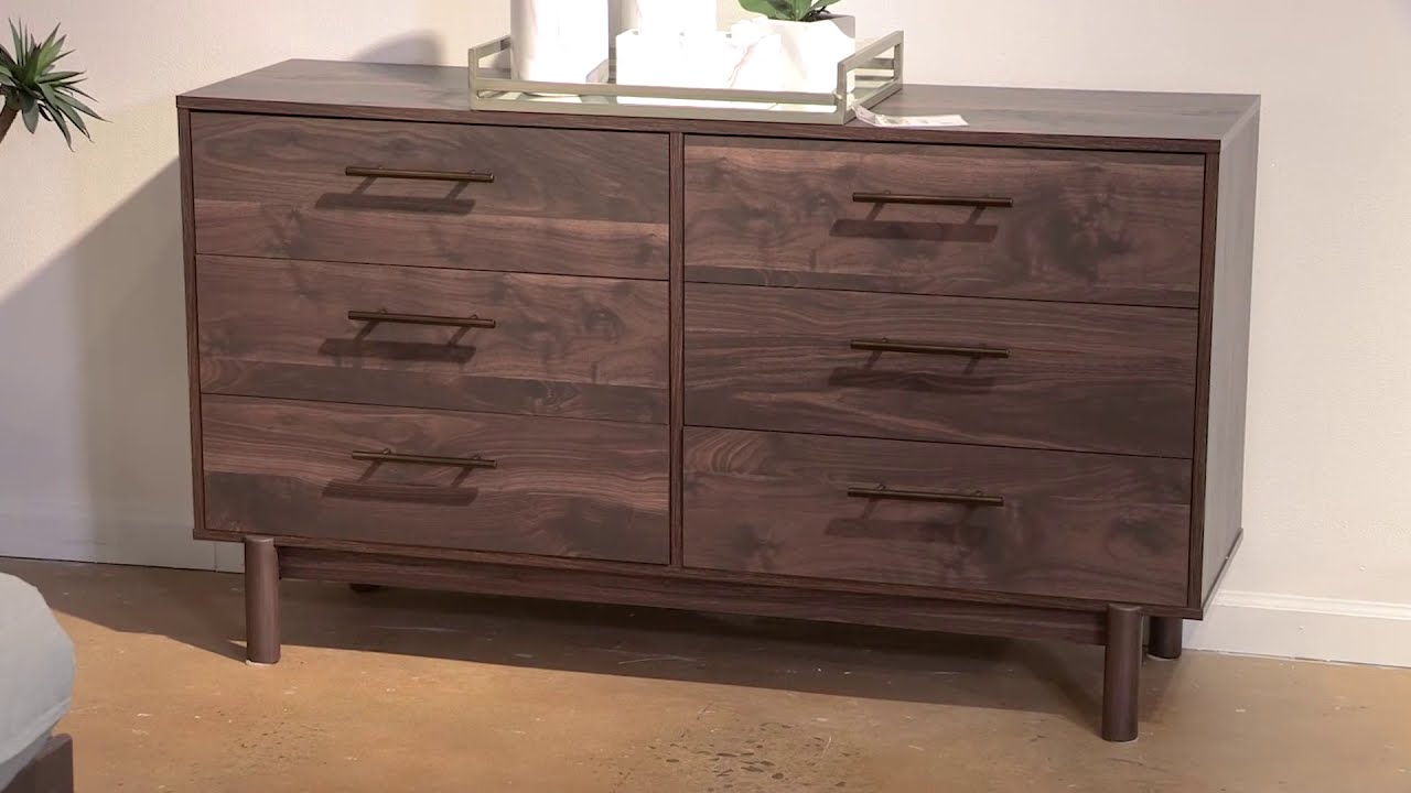 Calverson Mocha Dresser from Signature Design by Ashley
