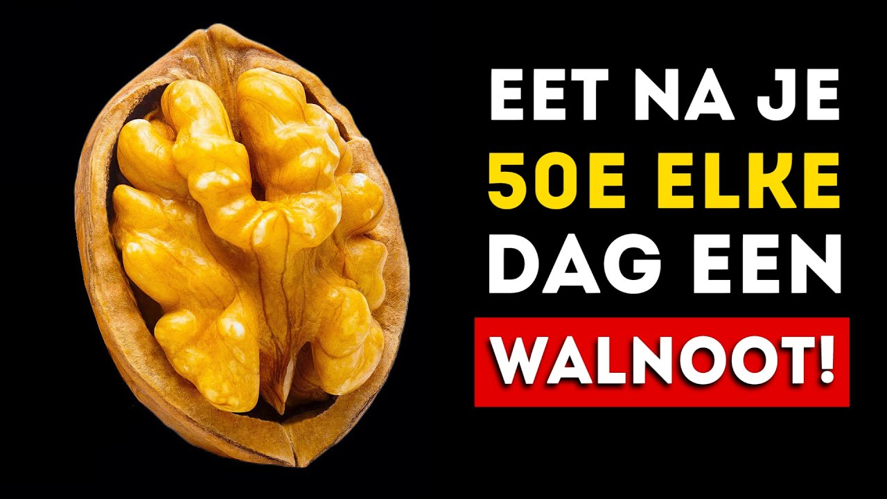 Dit is waarom je walnoten moet eten na je 50e (Het doet wonderen)