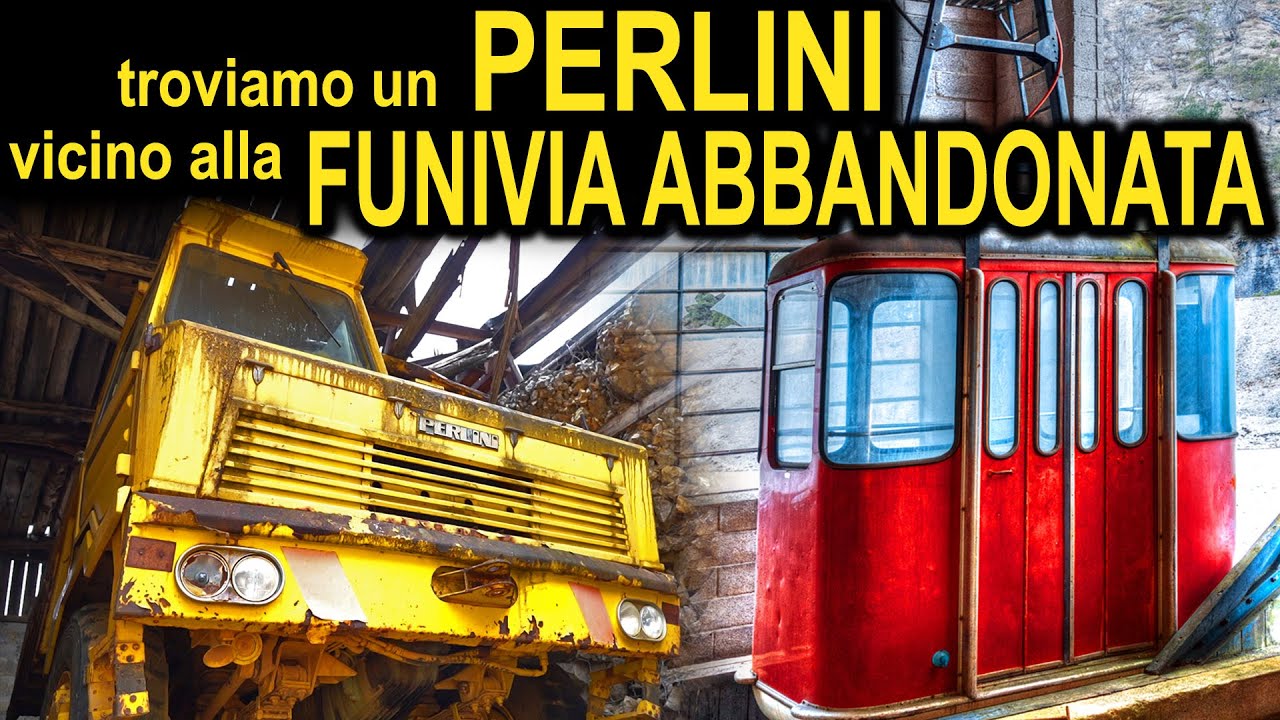 La grande miniera - Cava con funivia abbandonata (seconda parte)