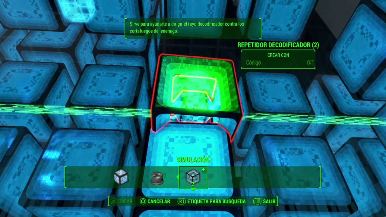 Fallout 4 (Memoria 5) Recupera los recuerdos de DiMA español (rompecabezas solucionado) 0Y-8K7D