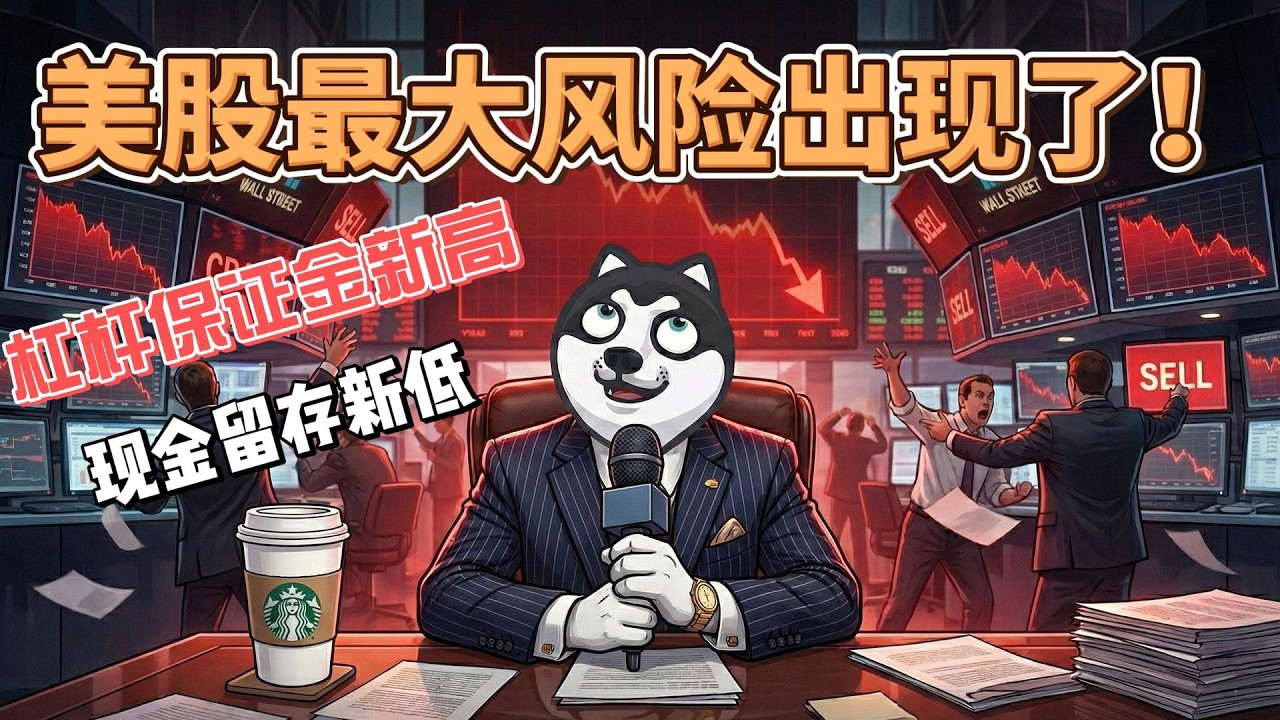 1.2萬億保證金債務創歷史新高！七巨頭持倉34%、散戶滿倉接盤、機構瘋狂逃亡！0DTE期權引爆波動炸彈，6800點生死線一觸即發！AI燒錢6650億美元掏空現金流，這是2000年科網泡沫的翻版嗎？