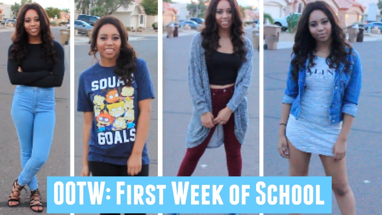 OOTW: First Week of School 2016! Back to School Outfit Ideas