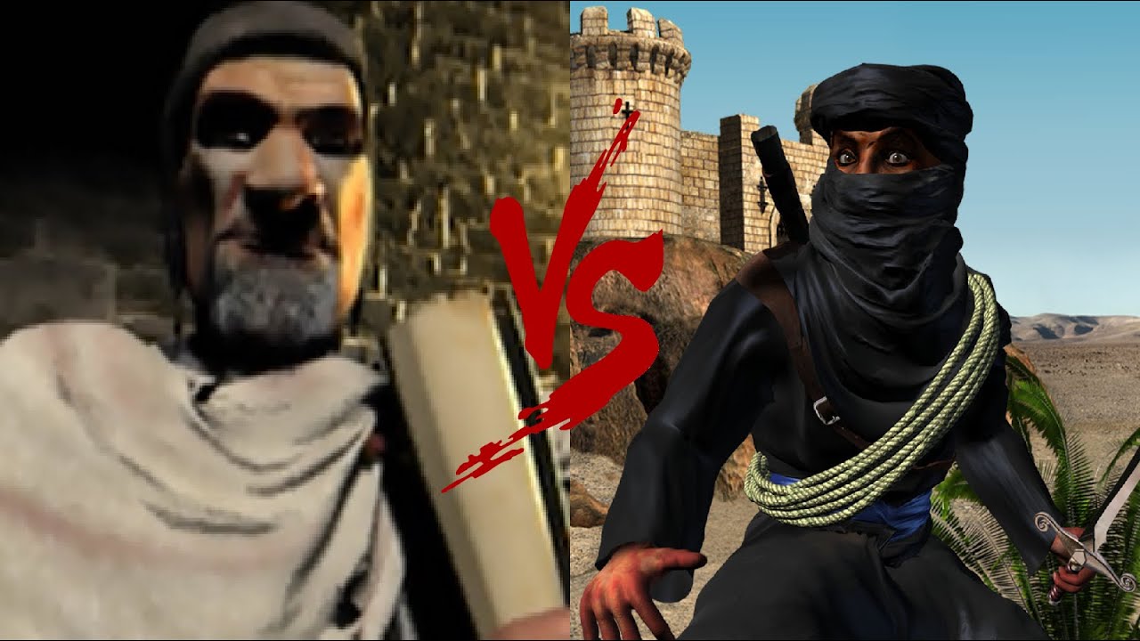 Stronghold Crusader Frederick vs Nizar 1v1