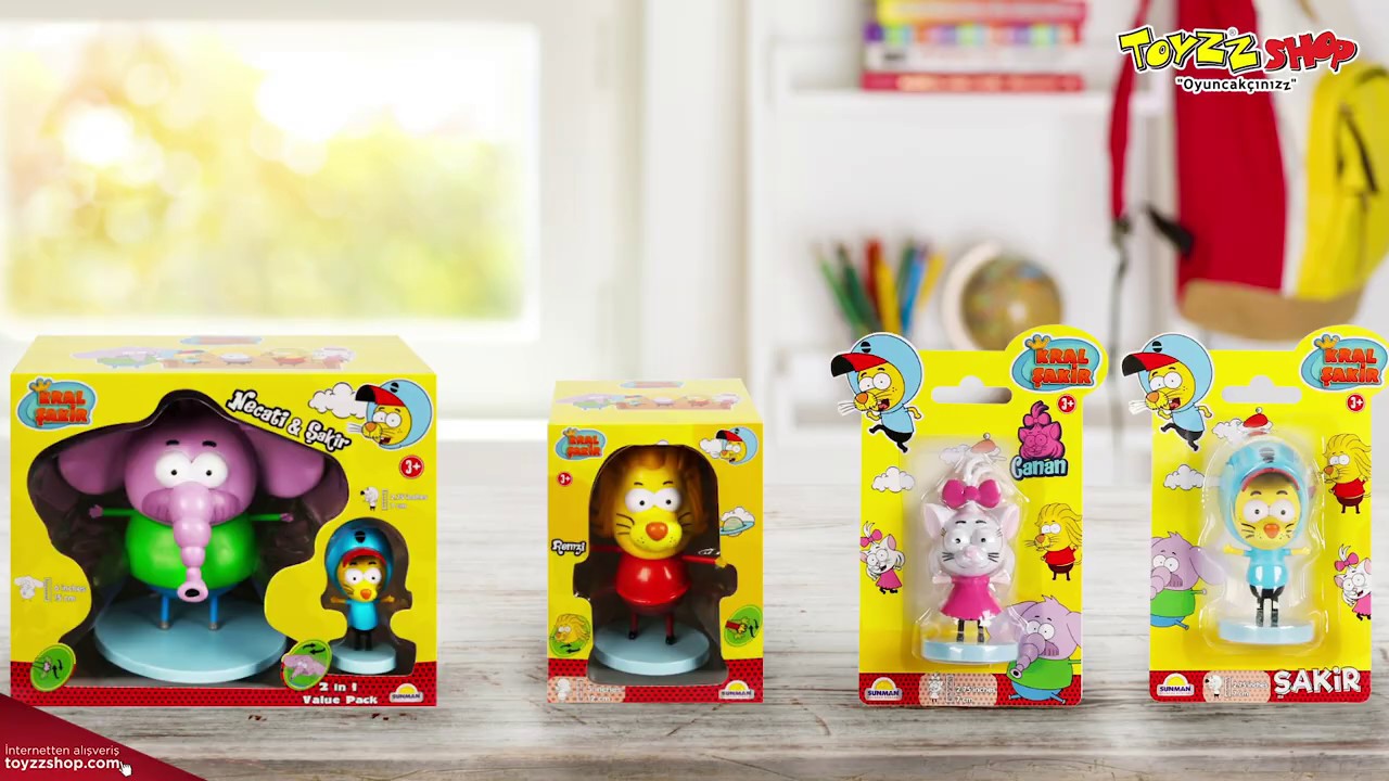 Kral Şakir Fig&uuml;r Oyuncakları Toyzz Shop'ta