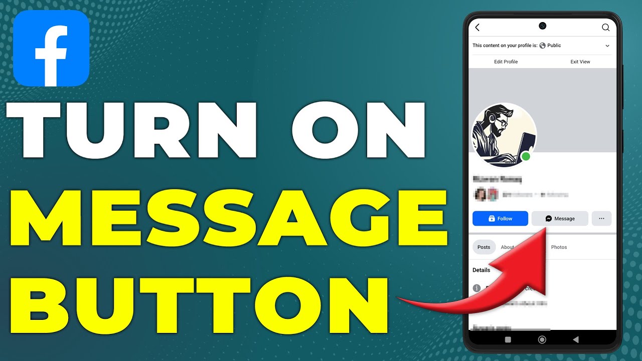 How To Turn On Message Button On Facebook Profile (How To Add Message Button On Facebook Profile)