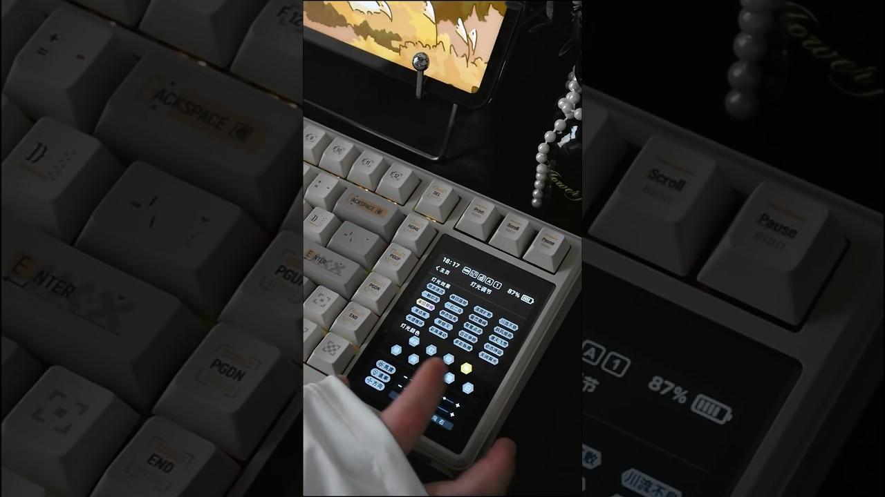 The feature-rich AULA L99: Beyond expectations.#aula #gaming #keyboard #desksetup