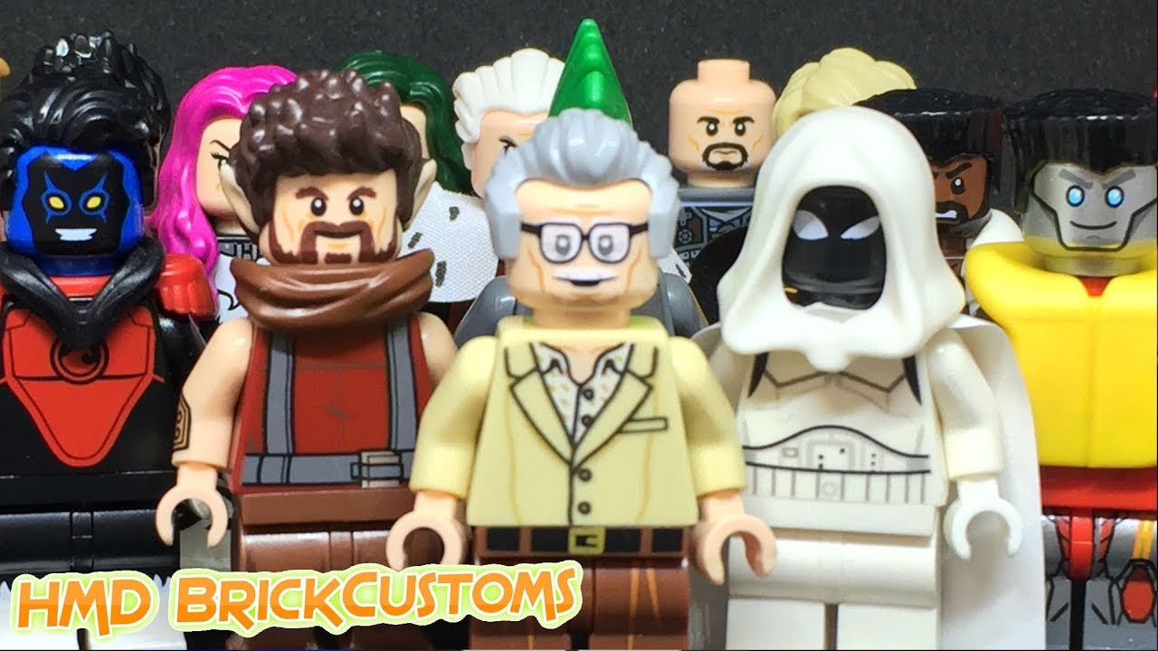 UPDATED CUSTOM LEGO MARVEL MINIFIGURE COLLECTION!