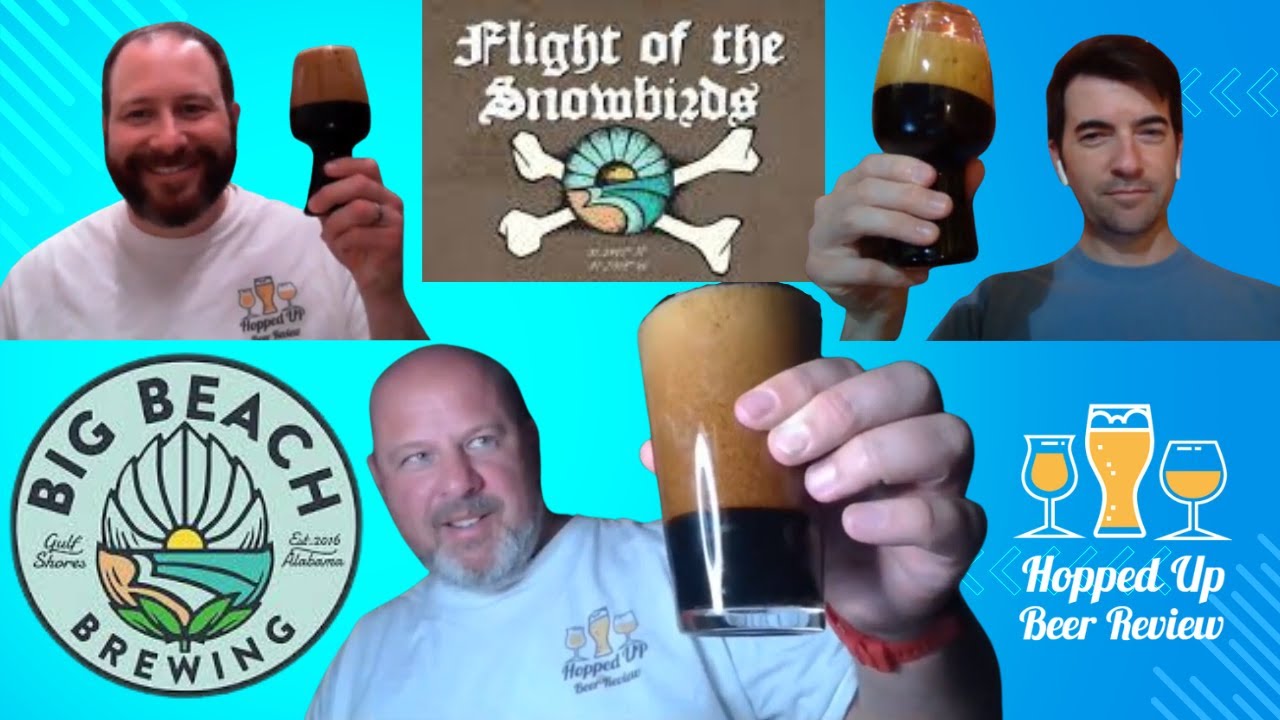Flight of the Snowbirds Imperial Stout by Big Beach Brewing Company 10% ABV Beer Review 