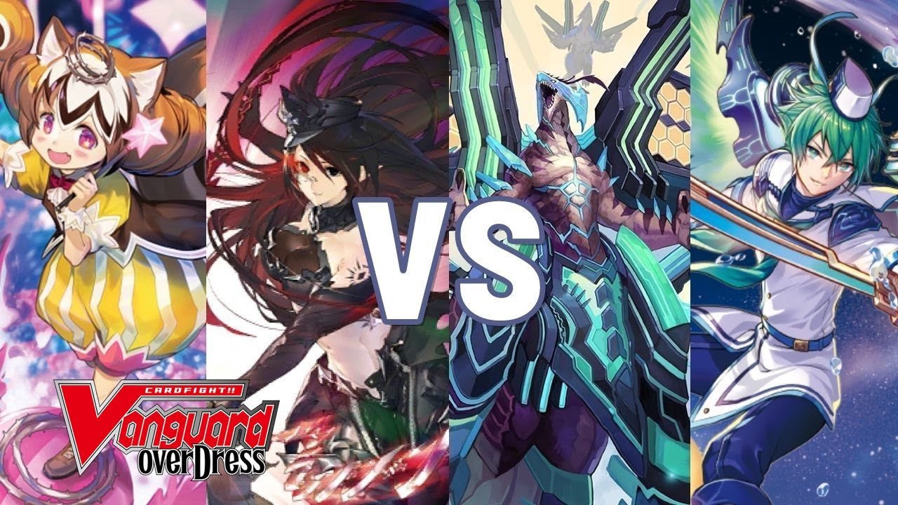 Silver Thorn Vs. Maelstrom Cardfight Vanguard Overdress Standard Game