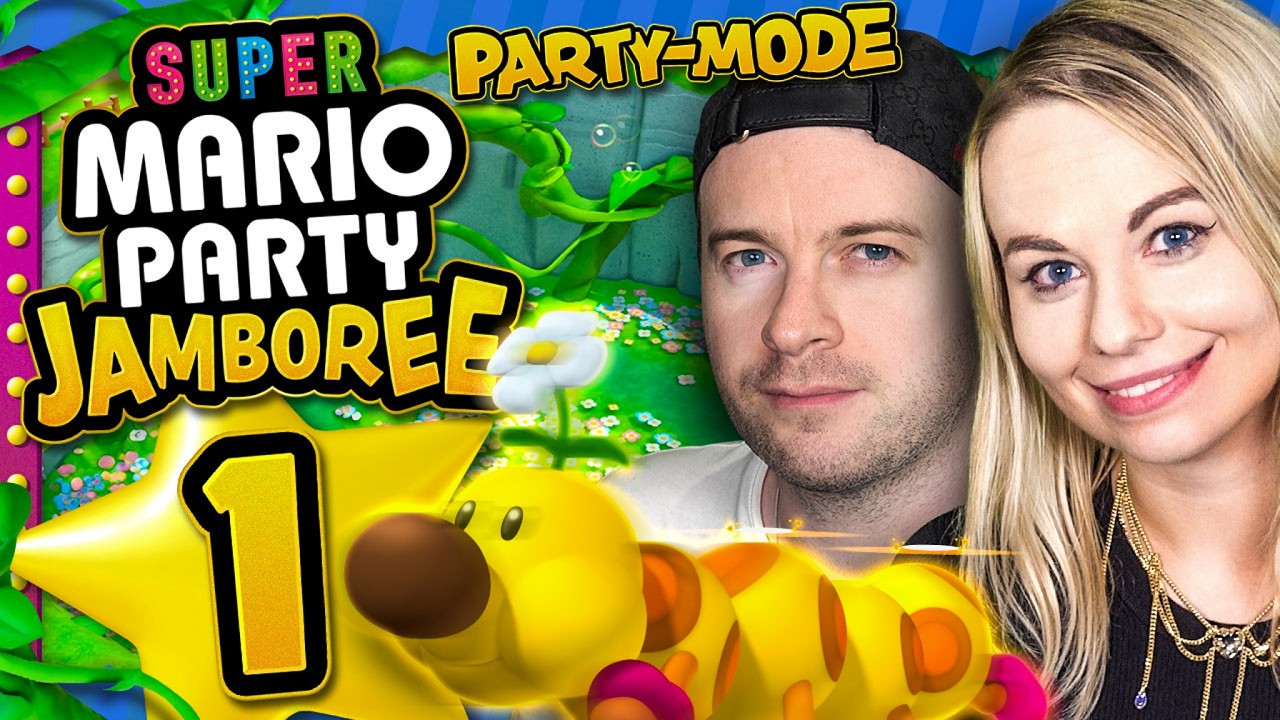 SUPER MARIO PARTY JAMBOREE TOGETHER 🎲 #1: Mega-Wigglers-Leckerwald