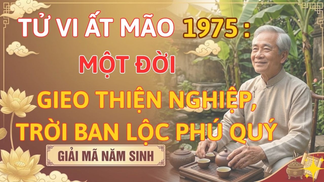 Bí Mật Động Trời Ất Mão 1975 Một Đời Gieo Thiện Nghiệp, TRỜI BAN LỘC Phú Quý Giàu Sang Tự Tìm Đến#92