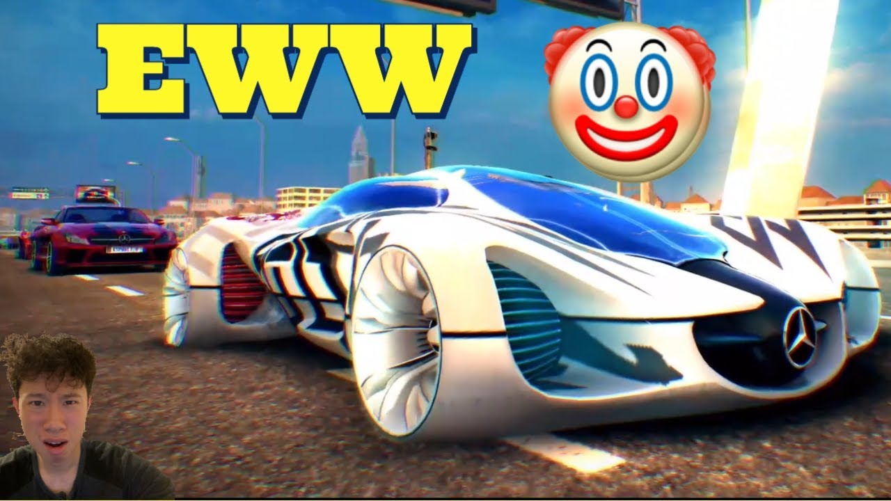 САМАЯ СТРАННАЯ МАШИНА В ASPHALT 8 — Mercedes Biome (межсезонный режим)