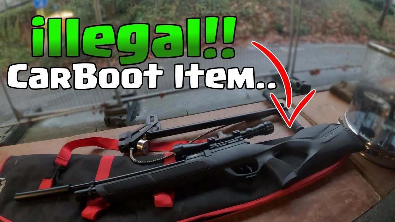 Air Rifle Got Him In Trouble At Car Boot - Sunday 2024