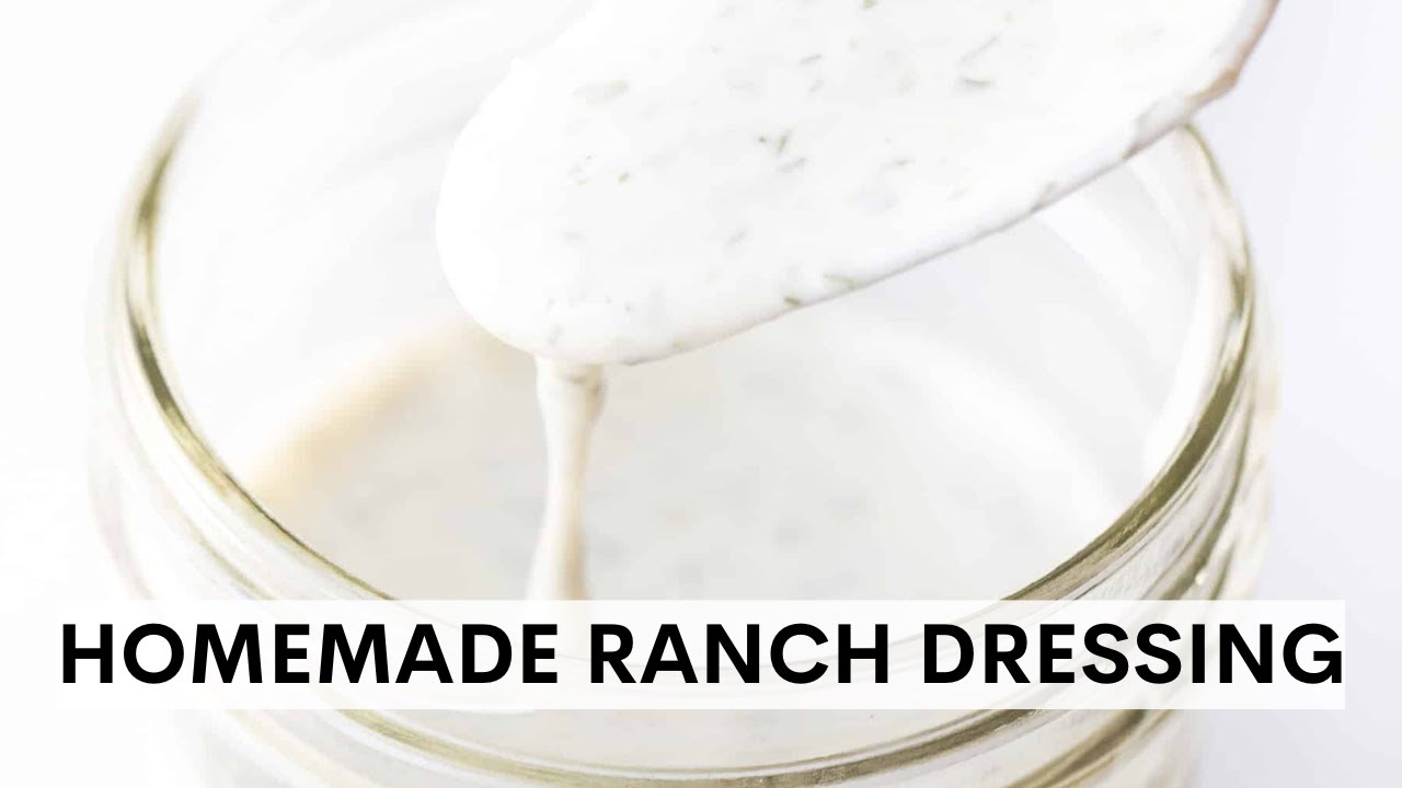 Whole30 + Keto Ranch Dressing