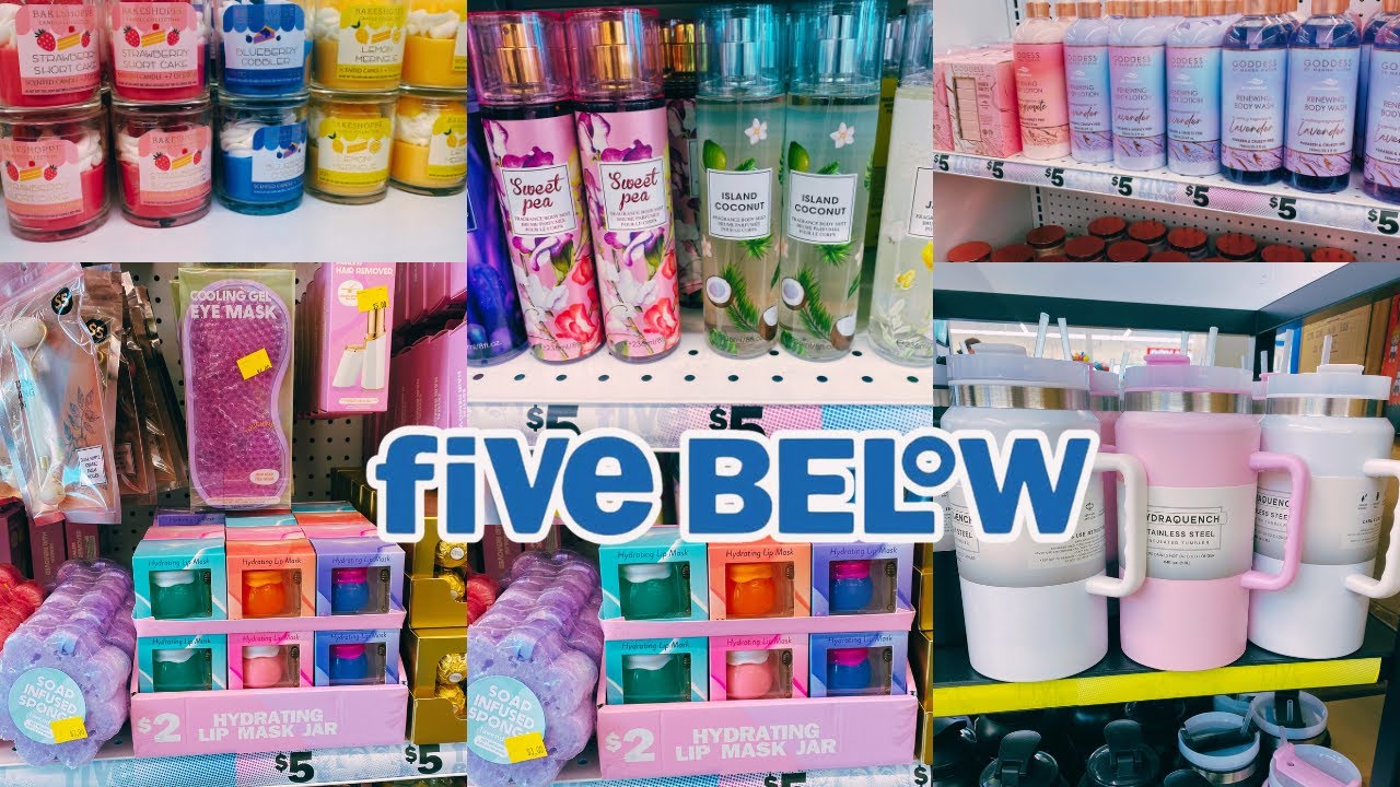 FIVE BELOW* NEW FINDS 2024 | NEW 5 BELOW Dupes + Skincare, Decor & Makeup | Charity x Style