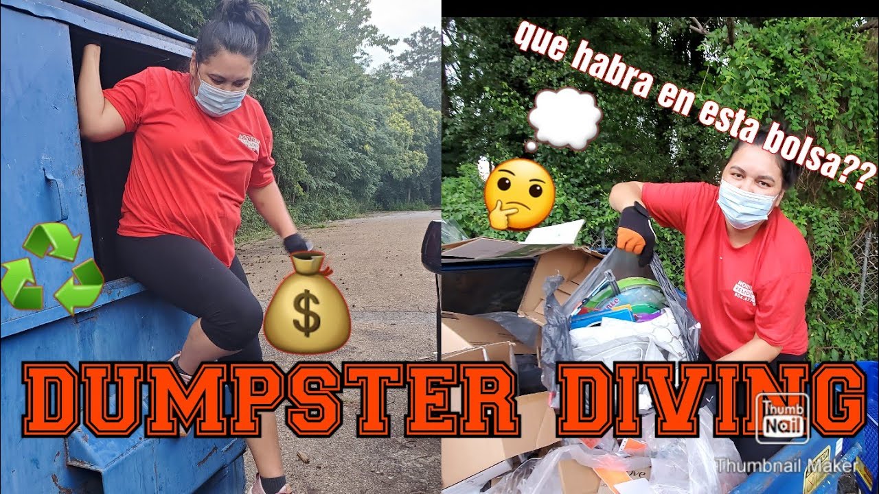 ♻️DUMPSTER DIVING/LO QUE TIRAN EN USA 🇺🇲. Tesoros en la basura 💰