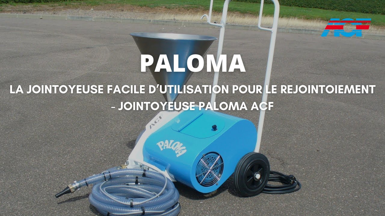 Quel matériel pour jointer / rejointer un mur en brique ? Démonstration avec la PALOMA ACF