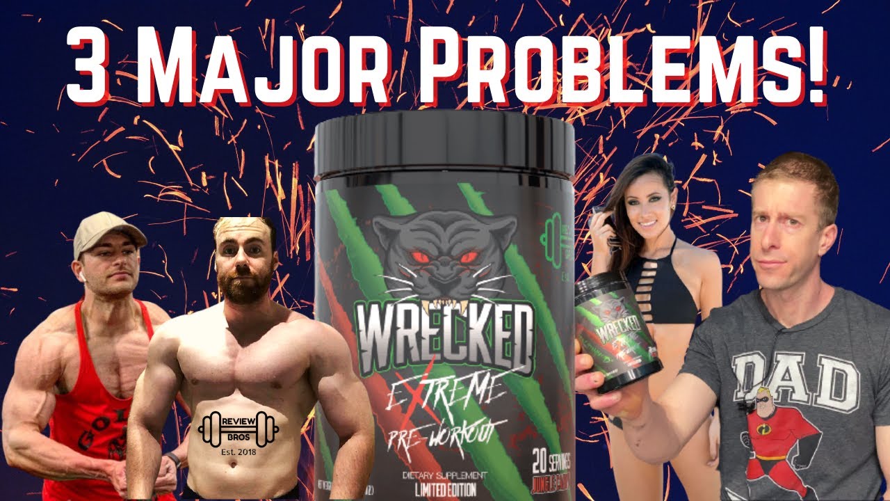 3 Huge Problems | Wrecked Extreme High Stim Pre Workout | Strongest Pre workout 2024@ReviewBros