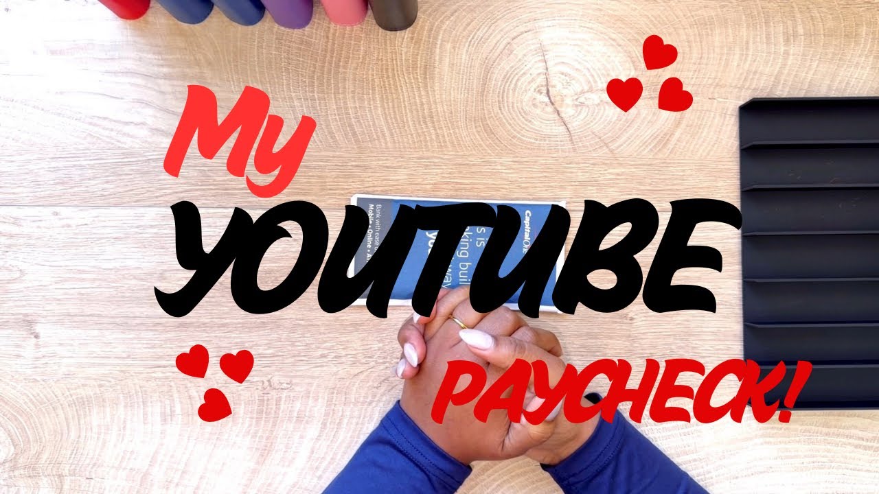 Cash Stuffing my Youtube Paycheck! #cashstuffing
