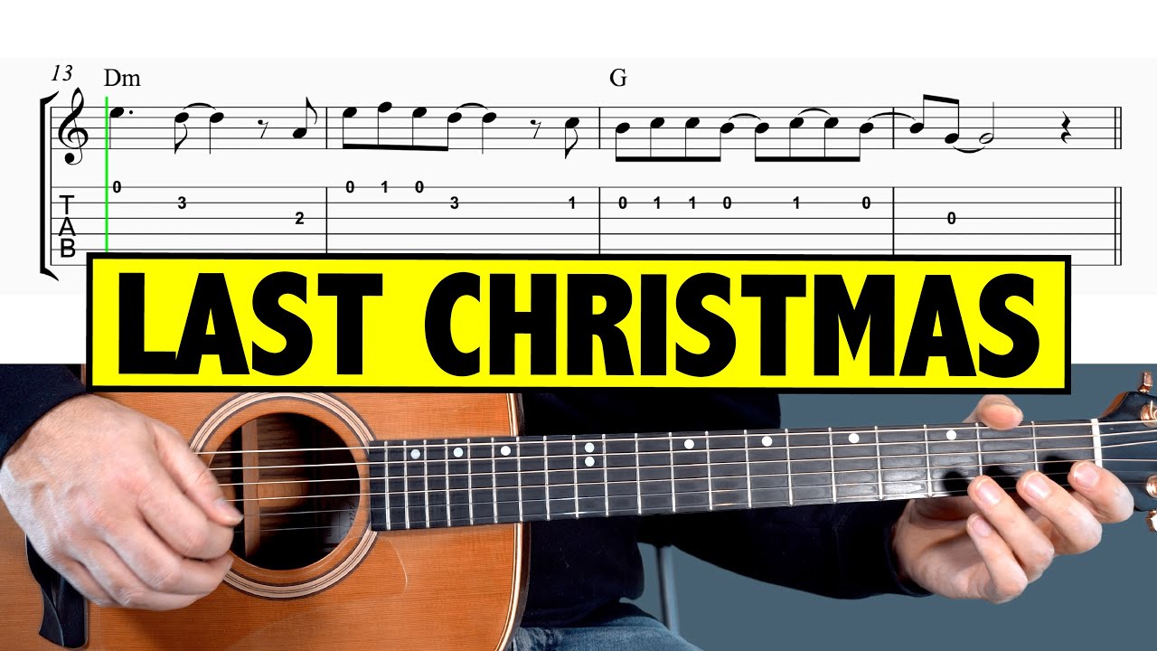 Last Christmas - Guitar Tutorial + TAB